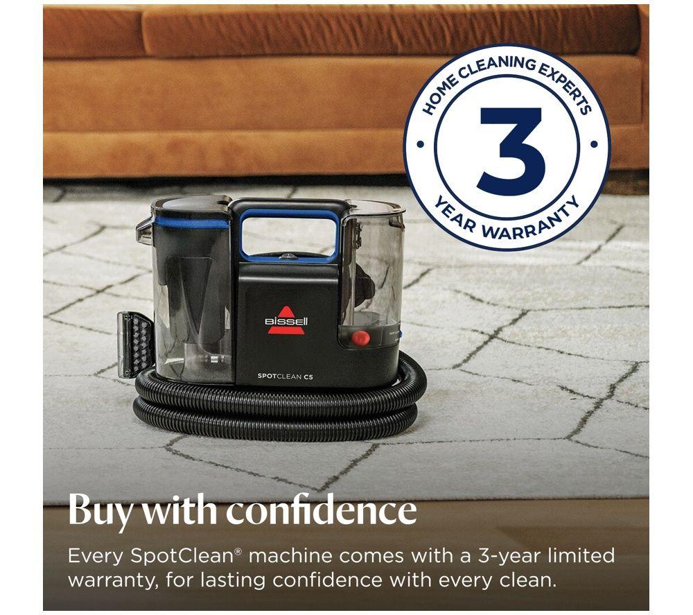 BISSELL SpotClean C5 Smartmix 3931E Stain Cleaner - Blue & Black image number 4 of 5