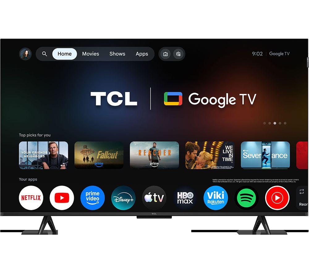 TCL A400U 98" Premium Wallpaper QD-Mini LED 4K HDR Smart Google TV 2026 - 98A400U-UK image number 2 of 6