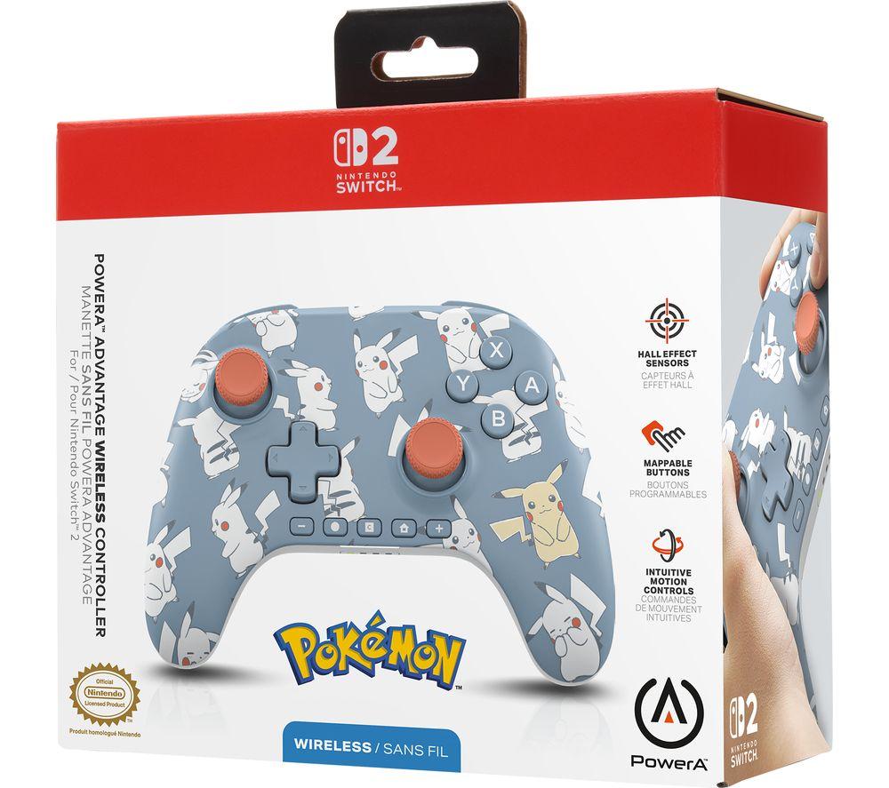 POWERA Advantage Wireless Controller for Nintendo Switch 2 - Pikachu Moments image number 2 of 5
