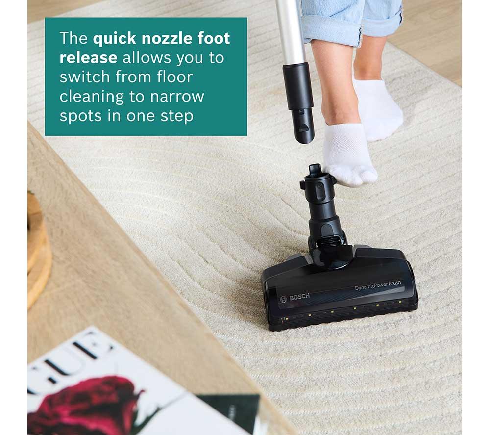 BOSCH Unlimited 7 BCS712LGB Dual Battery Cordless Vacuum Cleaner - Blue image number 8 of 13