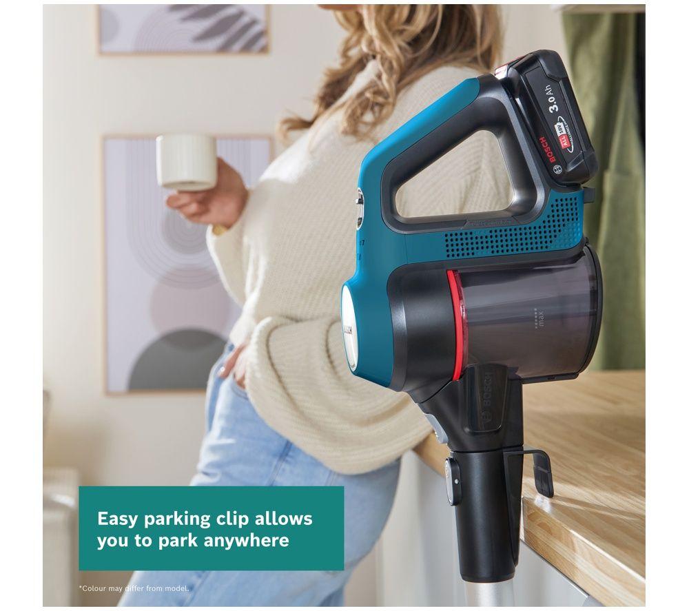 BOSCH Unlimited 7 BCS712LGB Dual Battery Cordless Vacuum Cleaner - Blue image number 13 of 13
