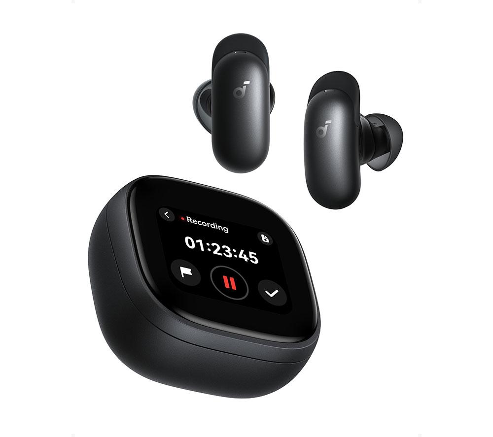 SOUNDCORE Liberty 5 Pro Max Wireless Bluetooth Noise-Cancelling Earbuds - Black