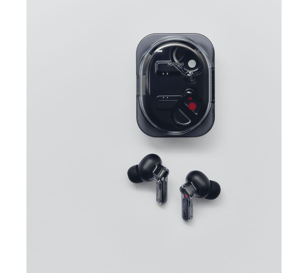 NOTHING Ear (3a) Wireless Bluetooth Noise-Cancelling Earbuds - Black image number 3 of 16