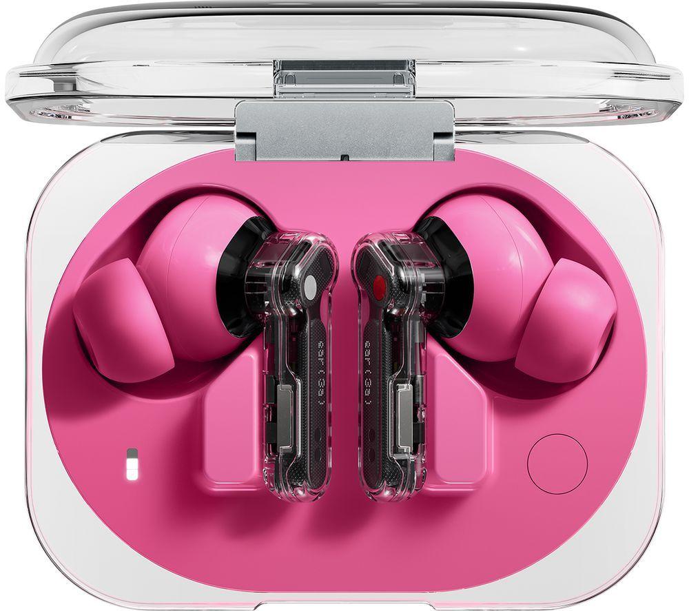 Nothing Ear (3A) Wireless Bluetooth Noise-Cancelling Earbuds - Pink, Pink