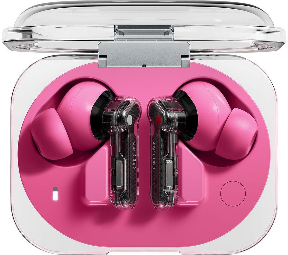 NOTHING Ear (3a) Wireless Bluetooth Noise-Cancelling Earbuds - Pink