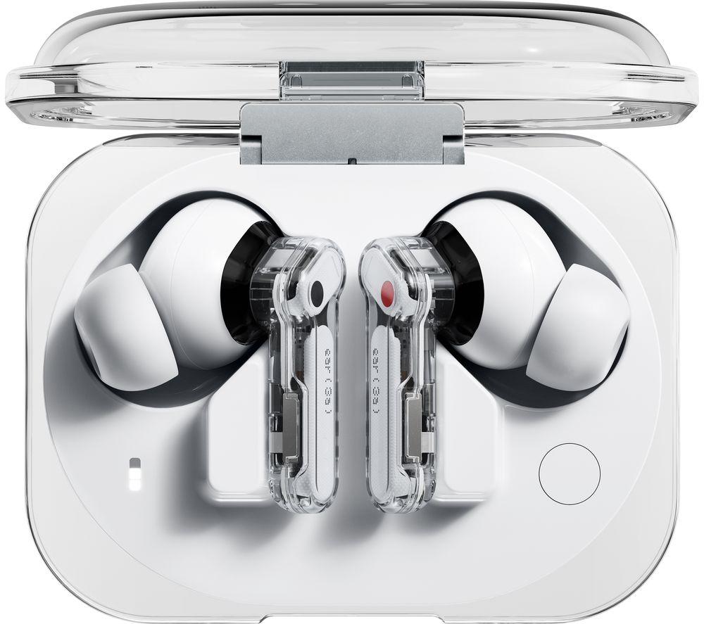 Nothing Ear (3A) Wireless Bluetooth Noise-Cancelling Earbuds - White, White