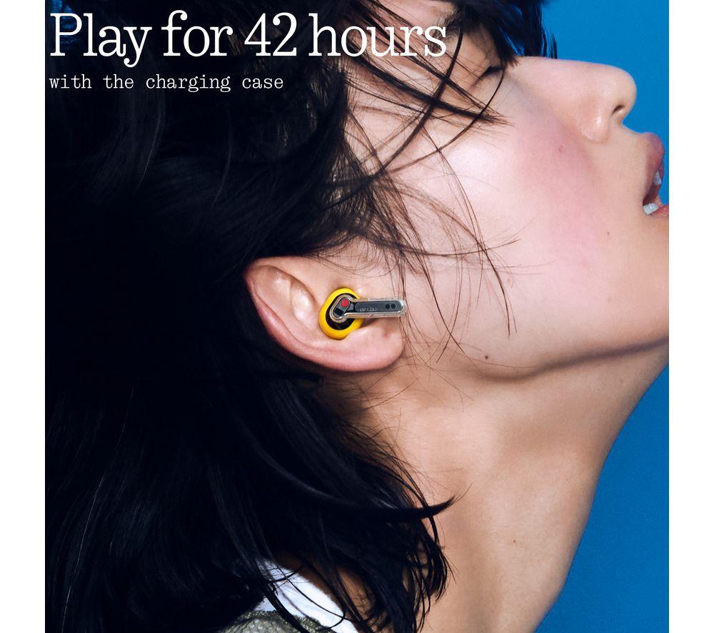NOTHING Ear (3a) Wireless Bluetooth Noise-Cancelling Earbuds - White image number 6 of 16