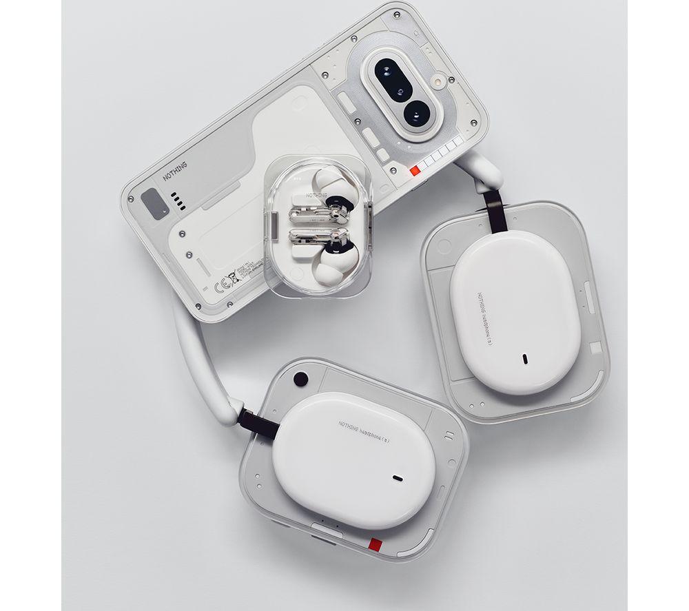 NOTHING Ear (3a) Wireless Bluetooth Noise-Cancelling Earbuds - White image number 15 of 16