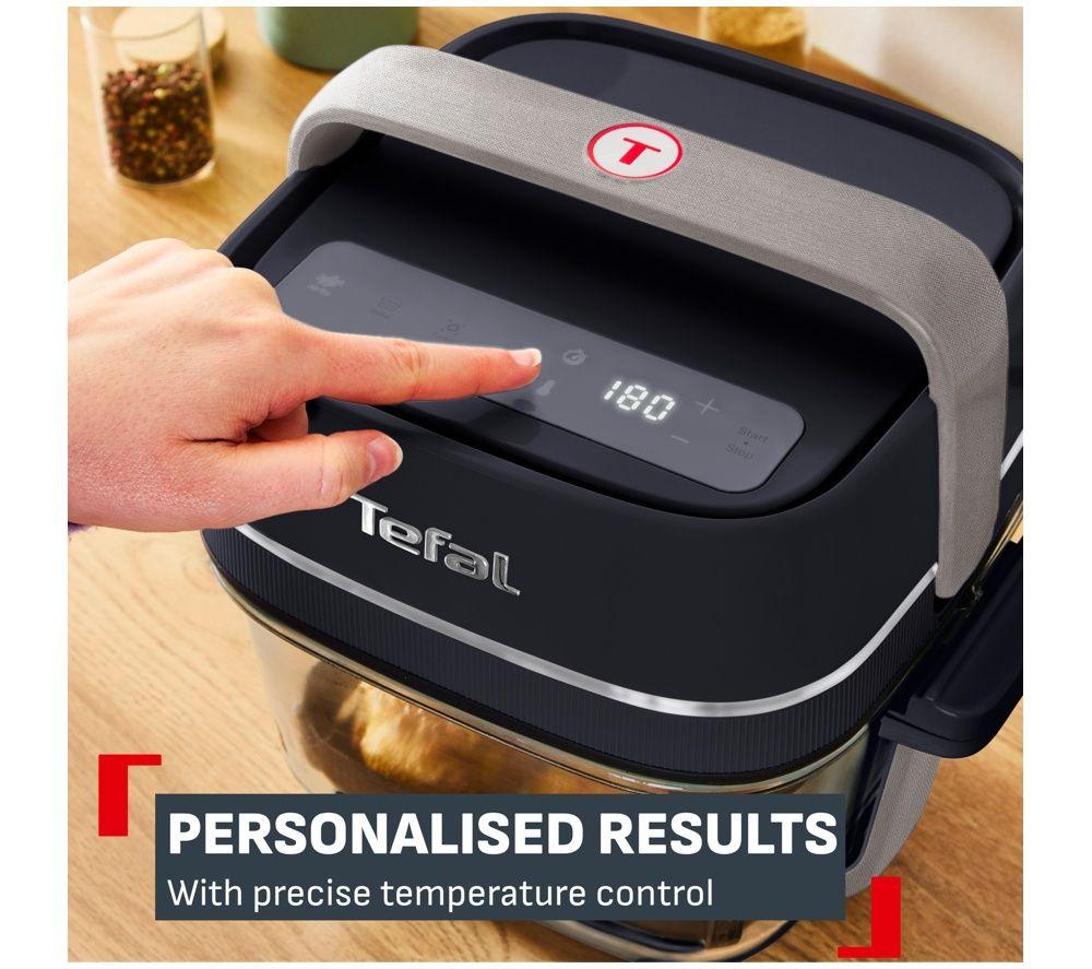 TEFAL Crisp & Go Glass FB7018G1 Air Fryer - Black image number 5 of 7