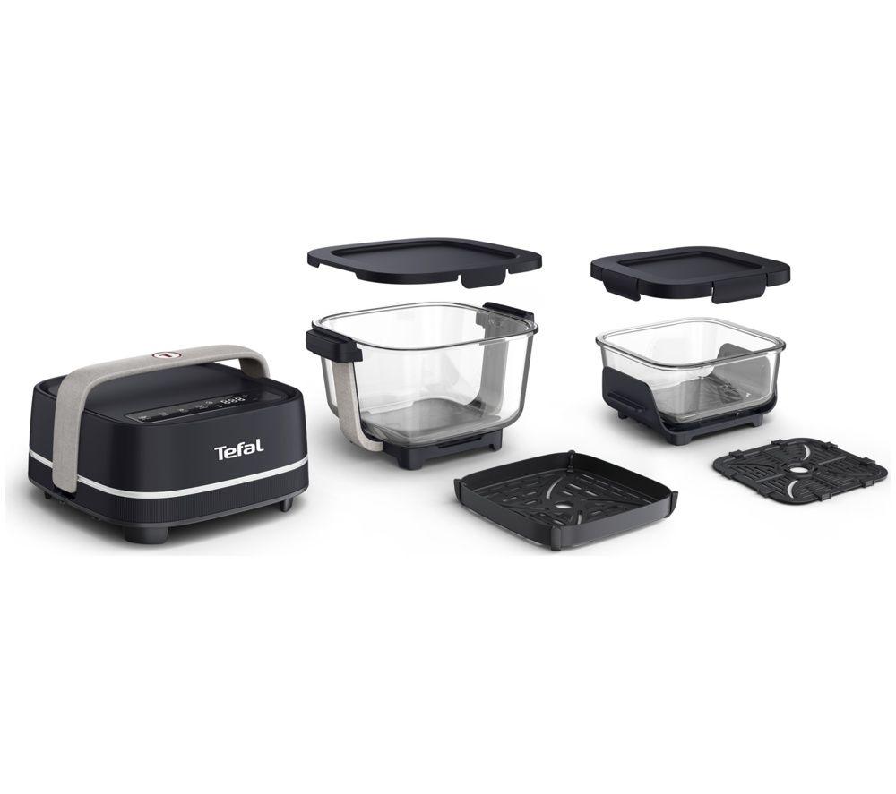 TEFAL Crisp & Go Glass FB7018G1 Air Fryer - Black image number 6 of 7
