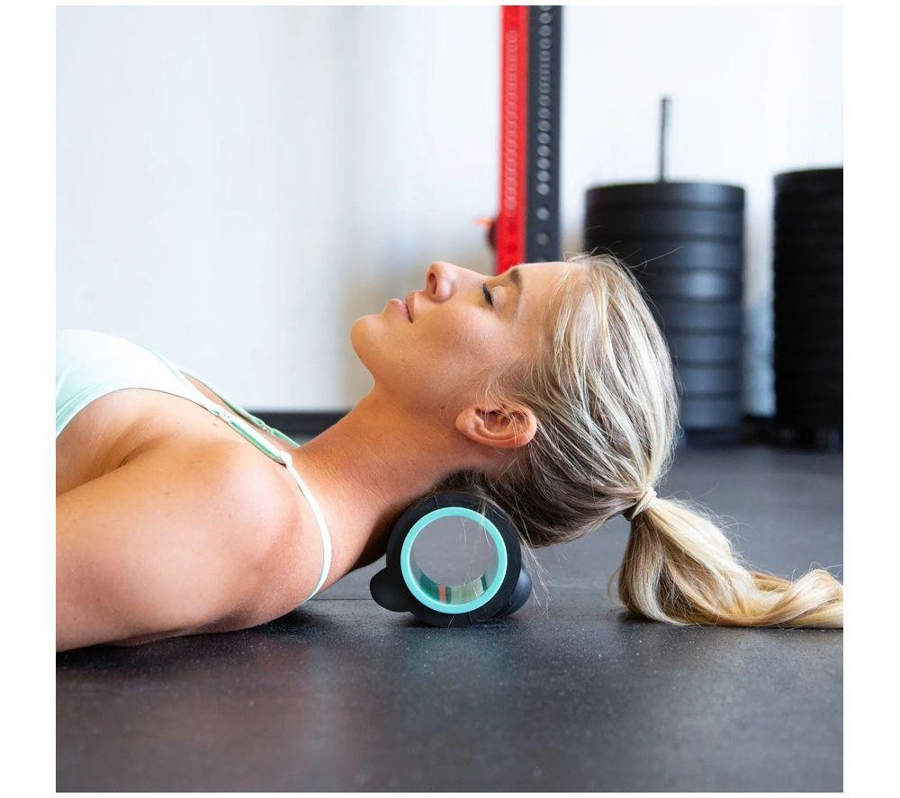 CHIRP Wheel XR Neck Roller Massager - 4", Black image number 4 of 6