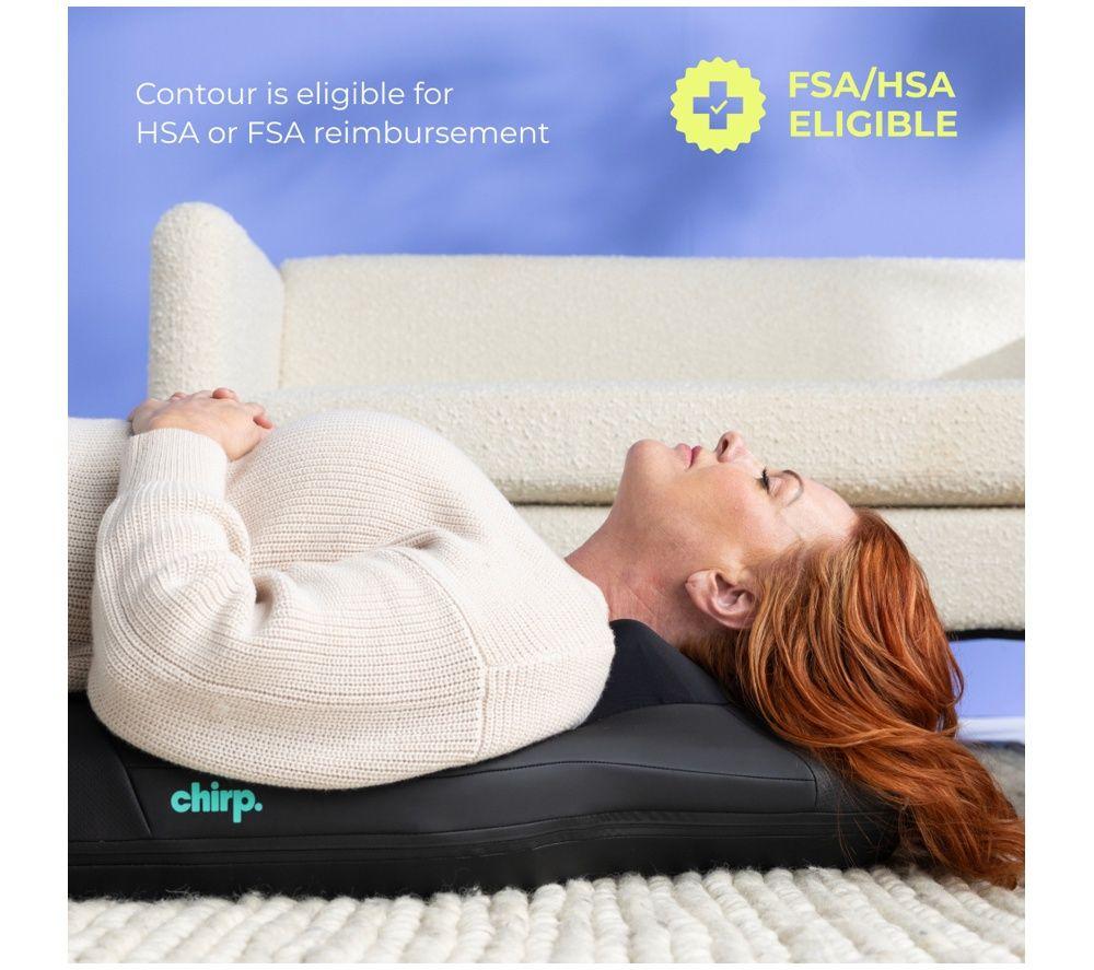 CHIRP R-RTB-1-BK-B Contour 3-in-1 Back Massager & Spinal Decompression Table - Black image number 7 of 7