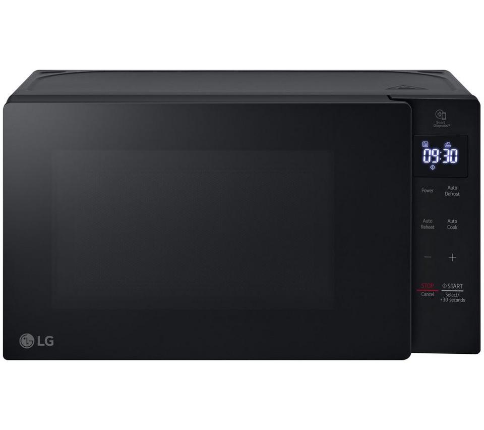LG MS2032GAS Compact Solo Microwave - Black