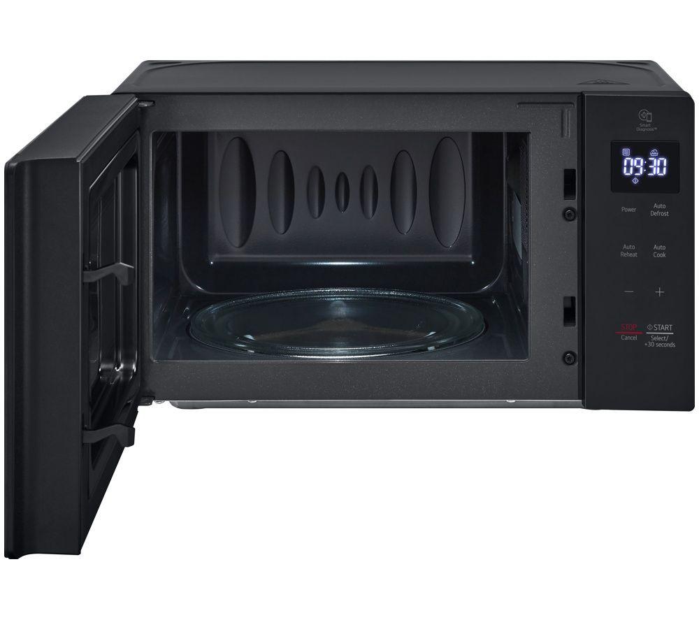 LG MS2032GAS Compact Solo Microwave - Black image number 4 of 8