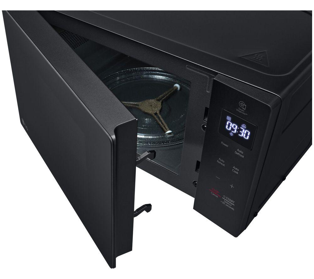 LG MS2032GAS Compact Solo Microwave - Black image number 7 of 8