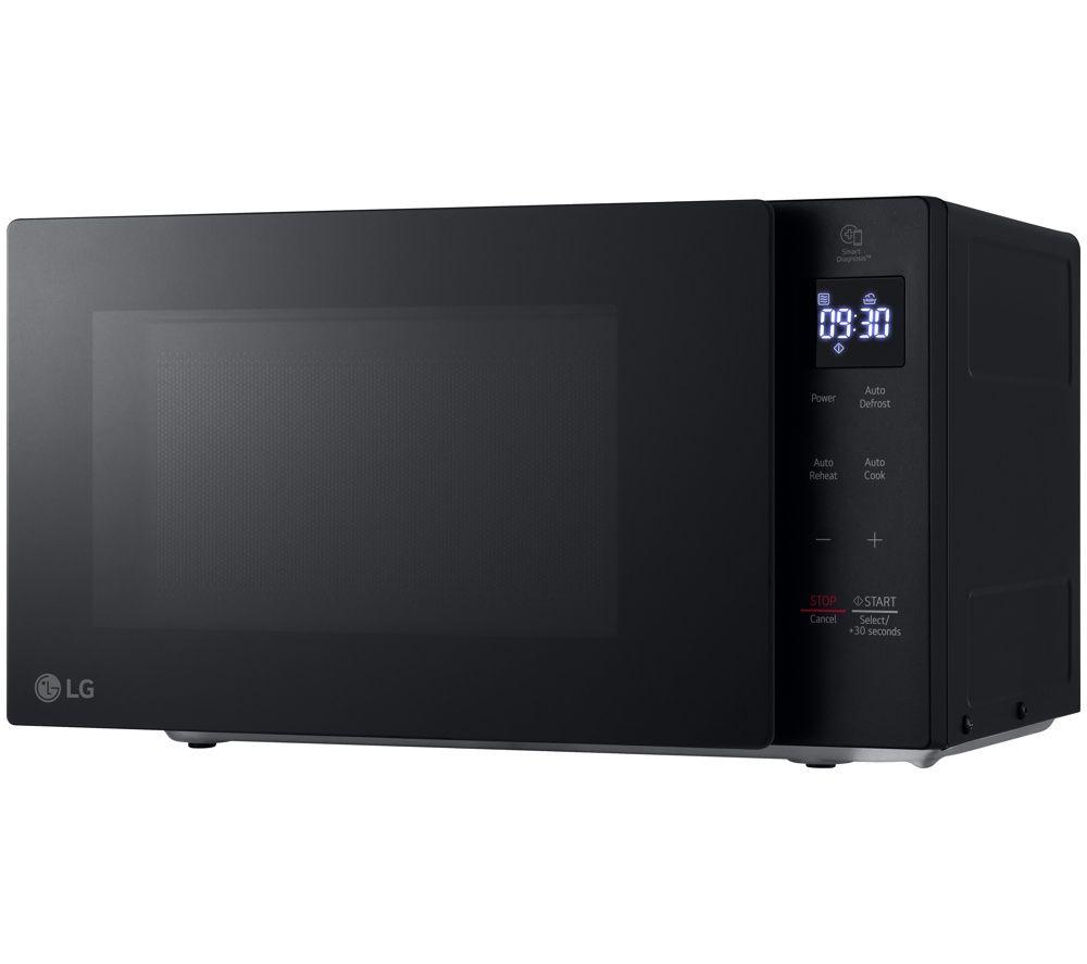 LG MS2032GAS Compact Solo Microwave - Black image number 8 of 8