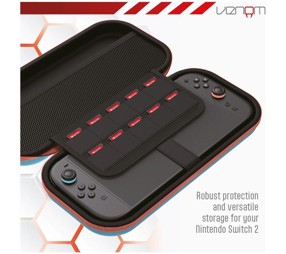 VENOM VS4955 Nintendo Switch 2 Travel Case - Blue image number 3 of 5
