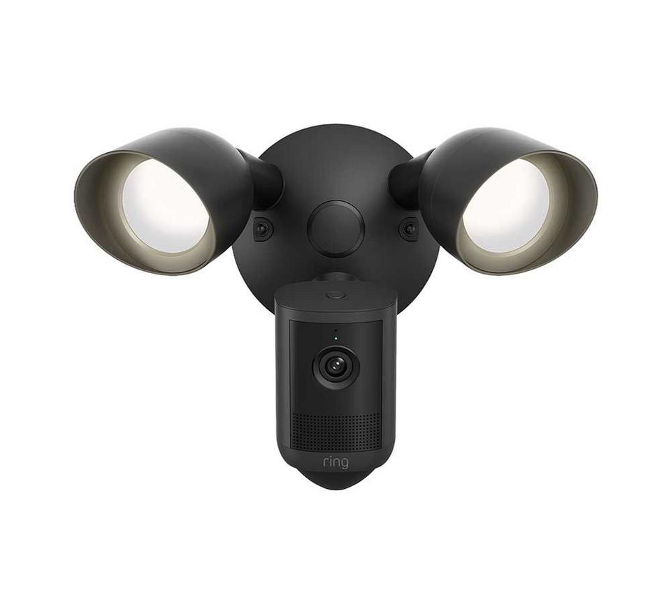 RING Floodlight Cam (2nd Gen) Retinal 2K WiFi Security Camera - Black