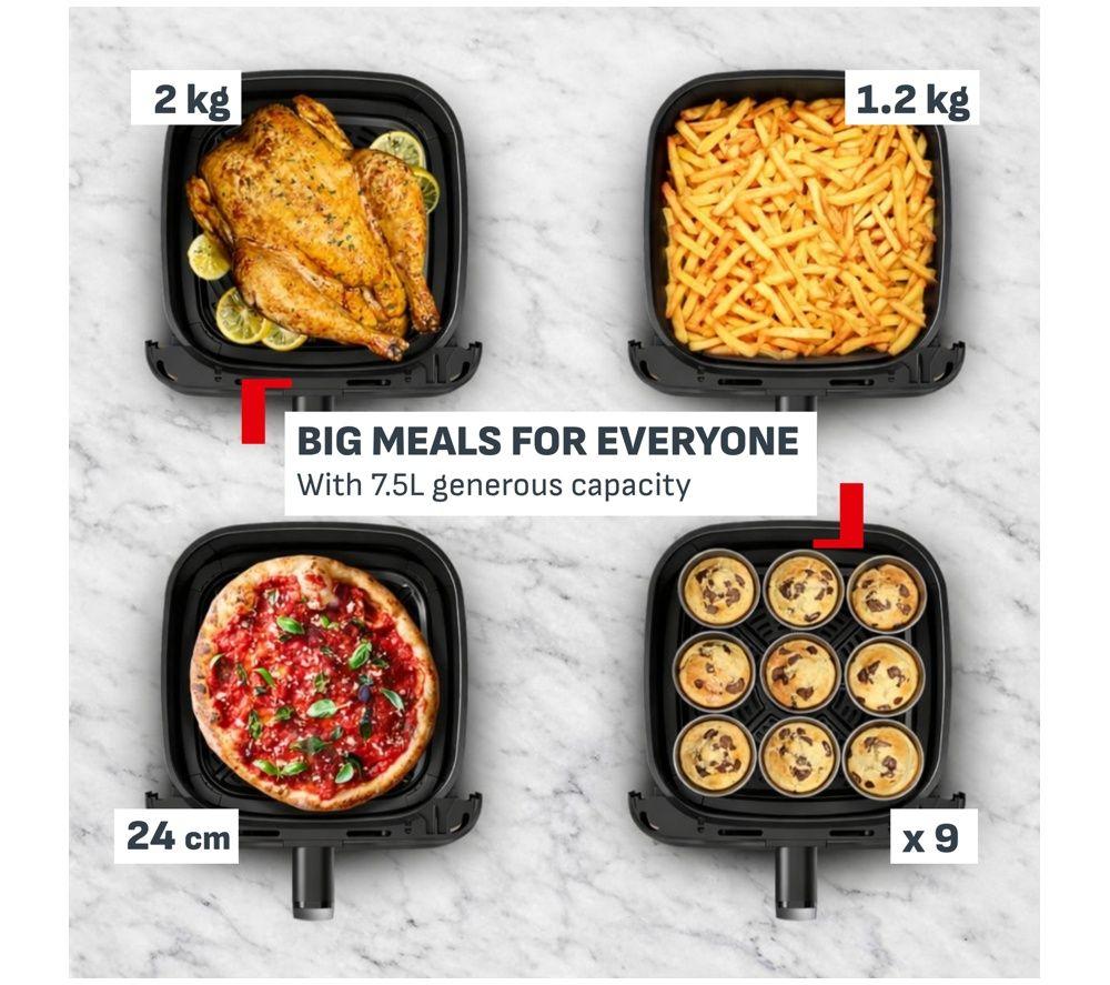 TEFAL Single Ingenio Mega Air Fryer - Dark Grey image number 3 of 7