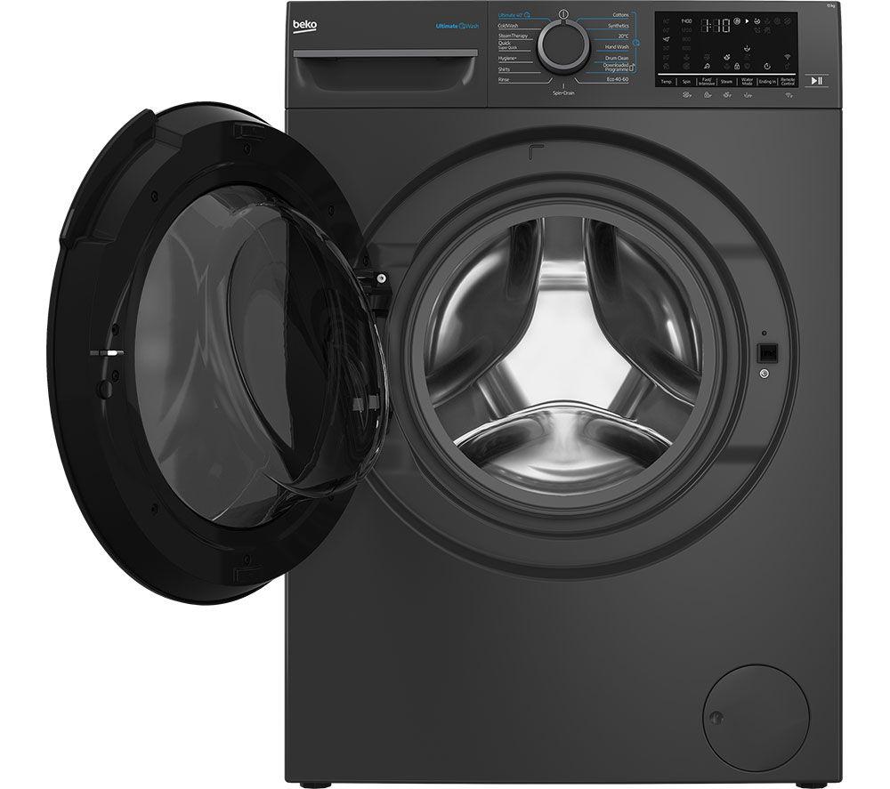 BEKO b500 BM5WT61341TA 13 kg 1400 Spin Washing Machine - Anthracite image number 3 of 18