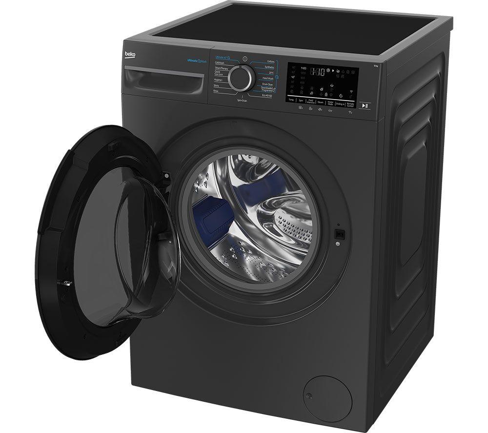BEKO b500 BM5WT61341TA 13 kg 1400 Spin Washing Machine - Anthracite image number 5 of 18