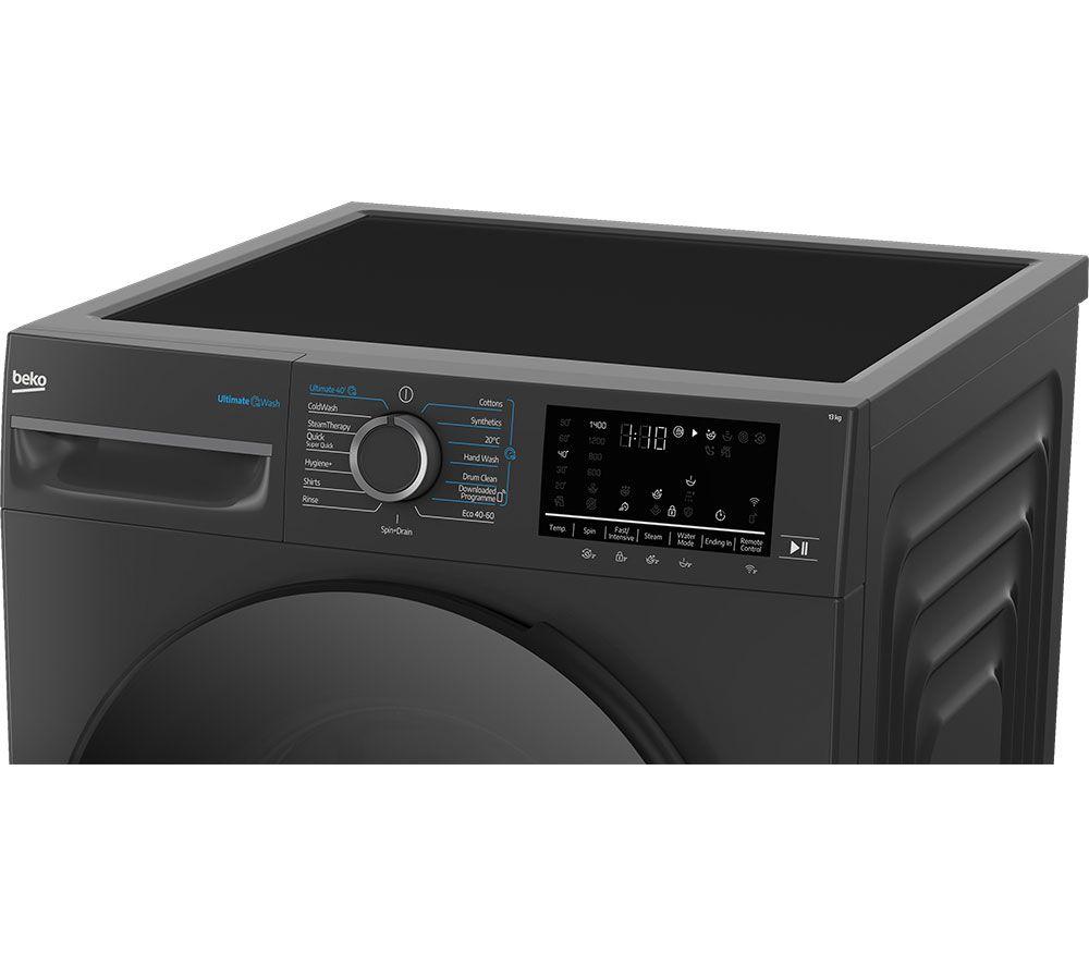 BEKO b500 BM5WT61341TA 13 kg 1400 Spin Washing Machine - Anthracite image number 10 of 18