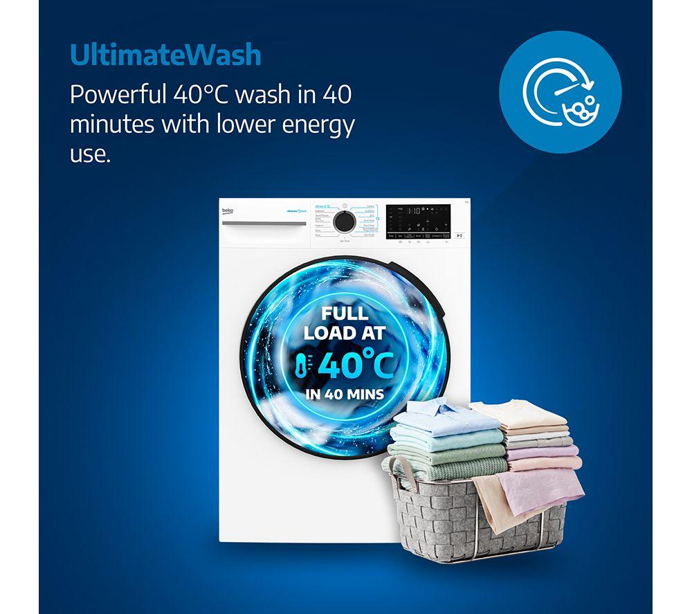 BEKO b500 BM5WT61341TA 13 kg 1400 Spin Washing Machine - Anthracite image number 18 of 18