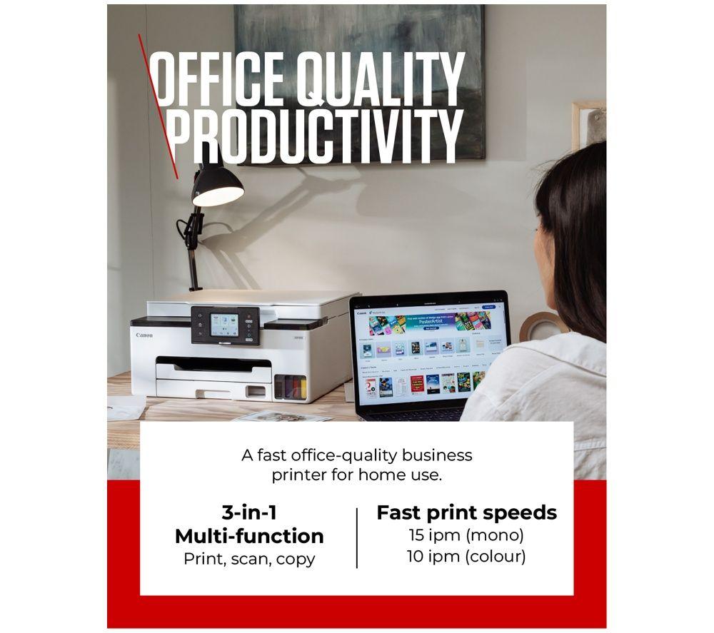 CANON MAXIFY GX1051 All-in-One Wireless Inkjet Printer image number 5 of 7