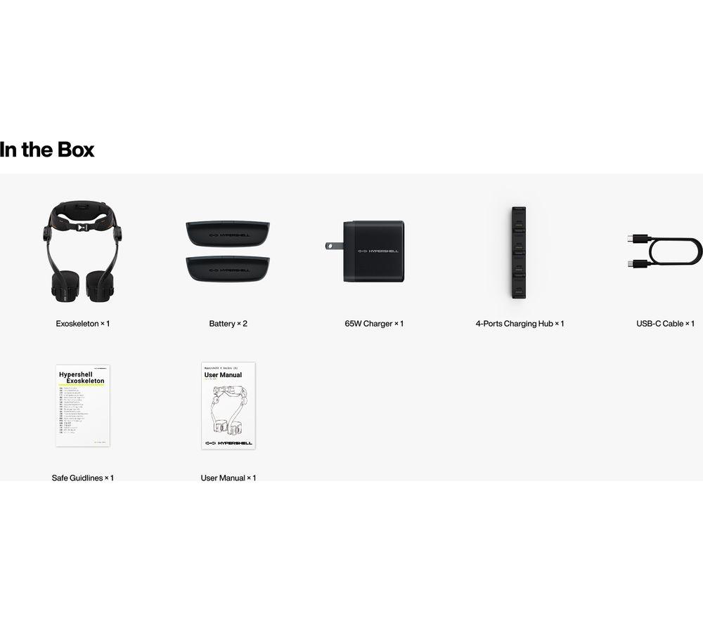 HYPERSHELL X Ultra S Exoskeleton - Black image number 2 of 7