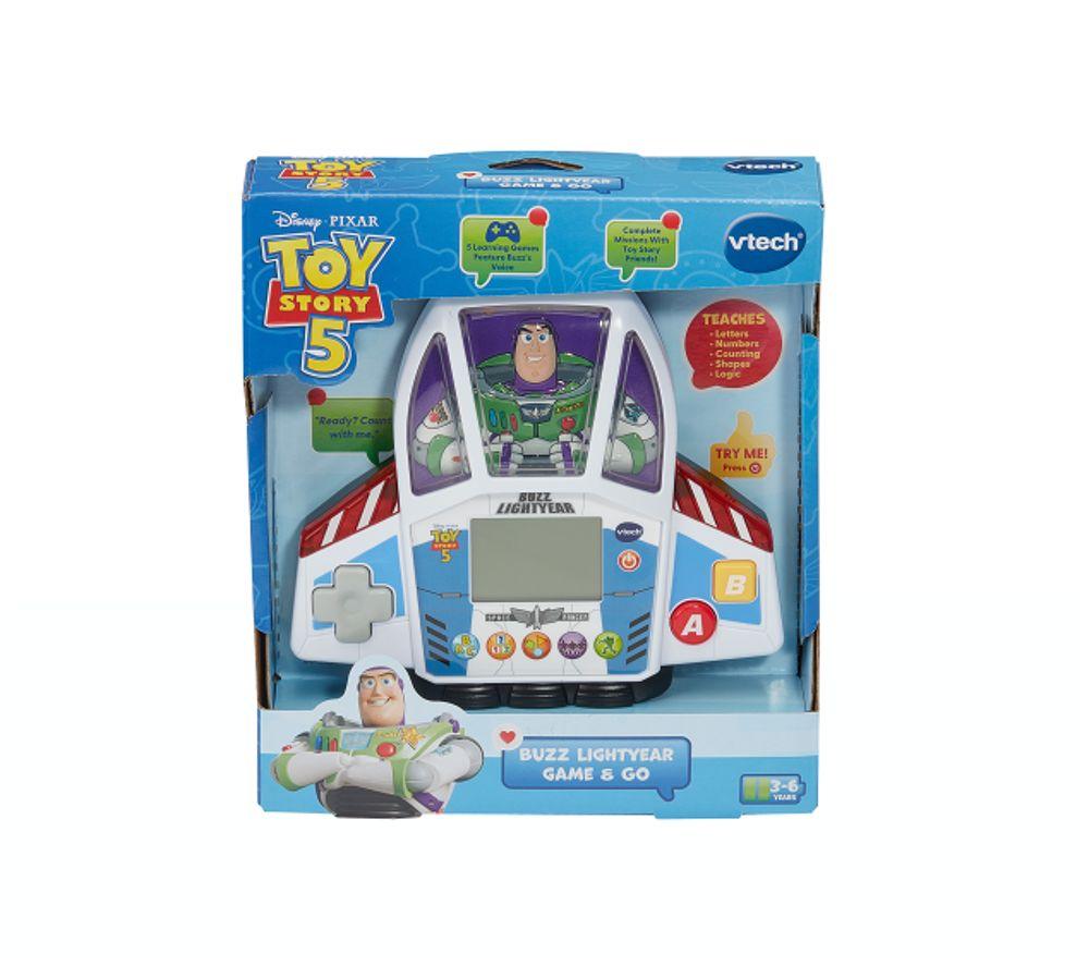 VTECH Buzz Lightyear Game & Go Electronic Game image number 3 of 3