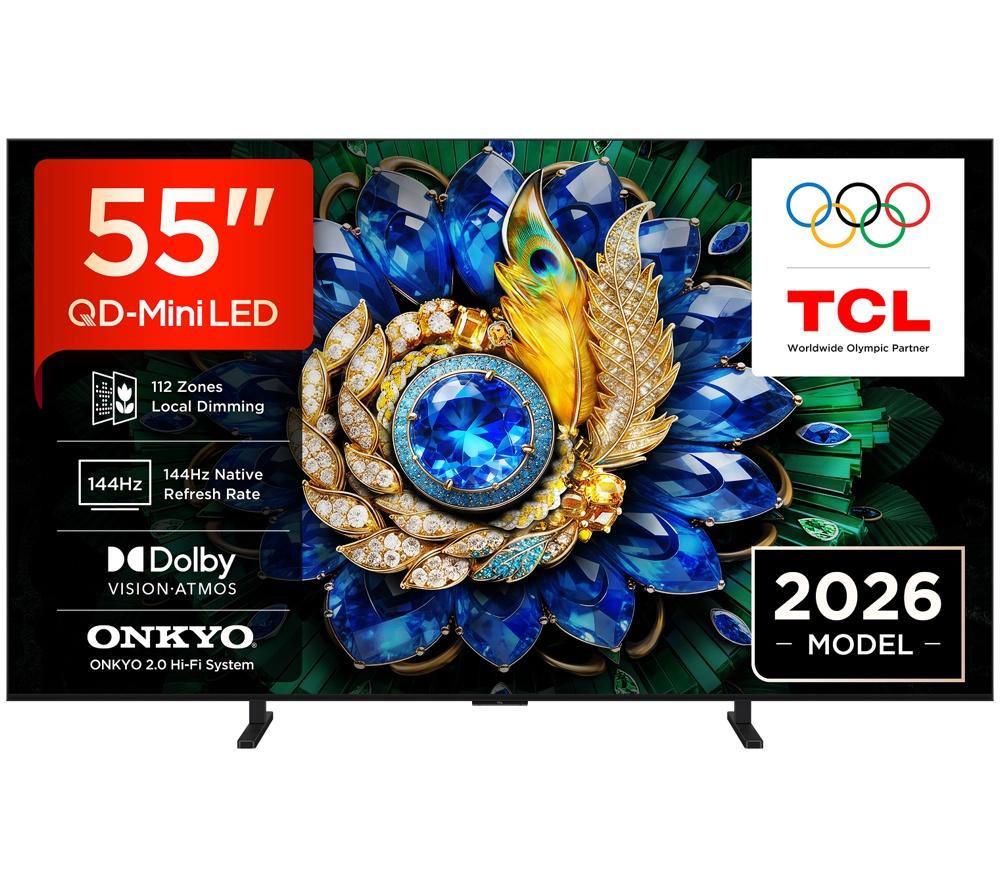 55inch TCL A400M  Premium QD-Mini LED 4K HDR Smart Google TV 2026 - 55A400M-UK
