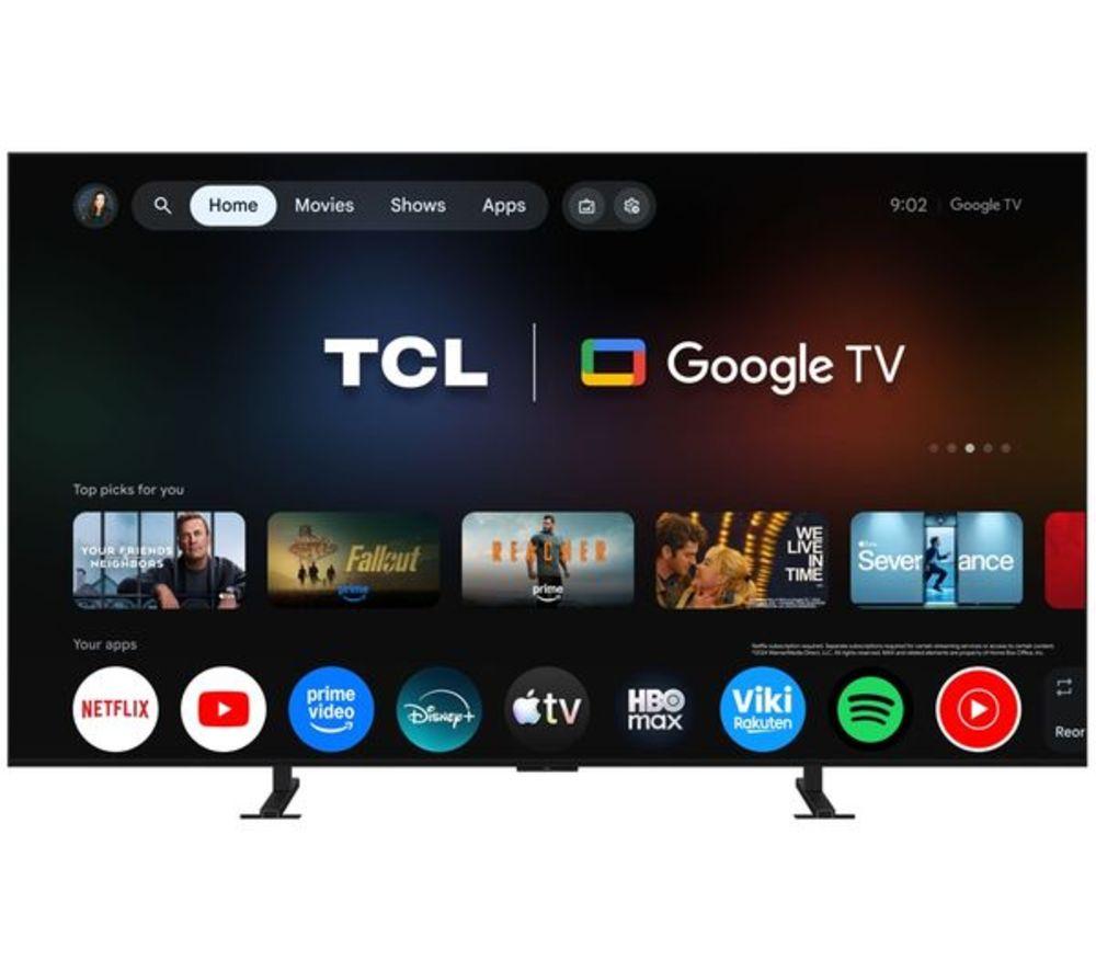 TCL A400M 55" Premium QD-Mini LED 4K HDR Smart Google TV 2026 - 55A400M-UK image number 2 of 3