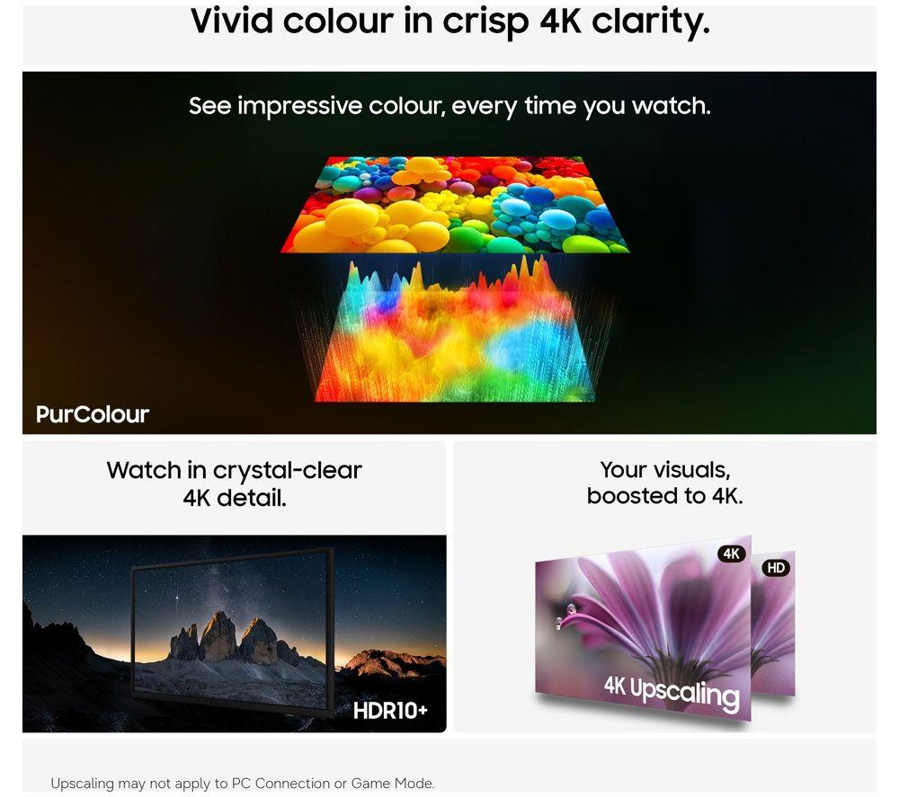 SAMSUNG U7000H 50" Crystal UHD 4K HDR Smart TV 2026 - UE50U7000H image number 3 of 7
