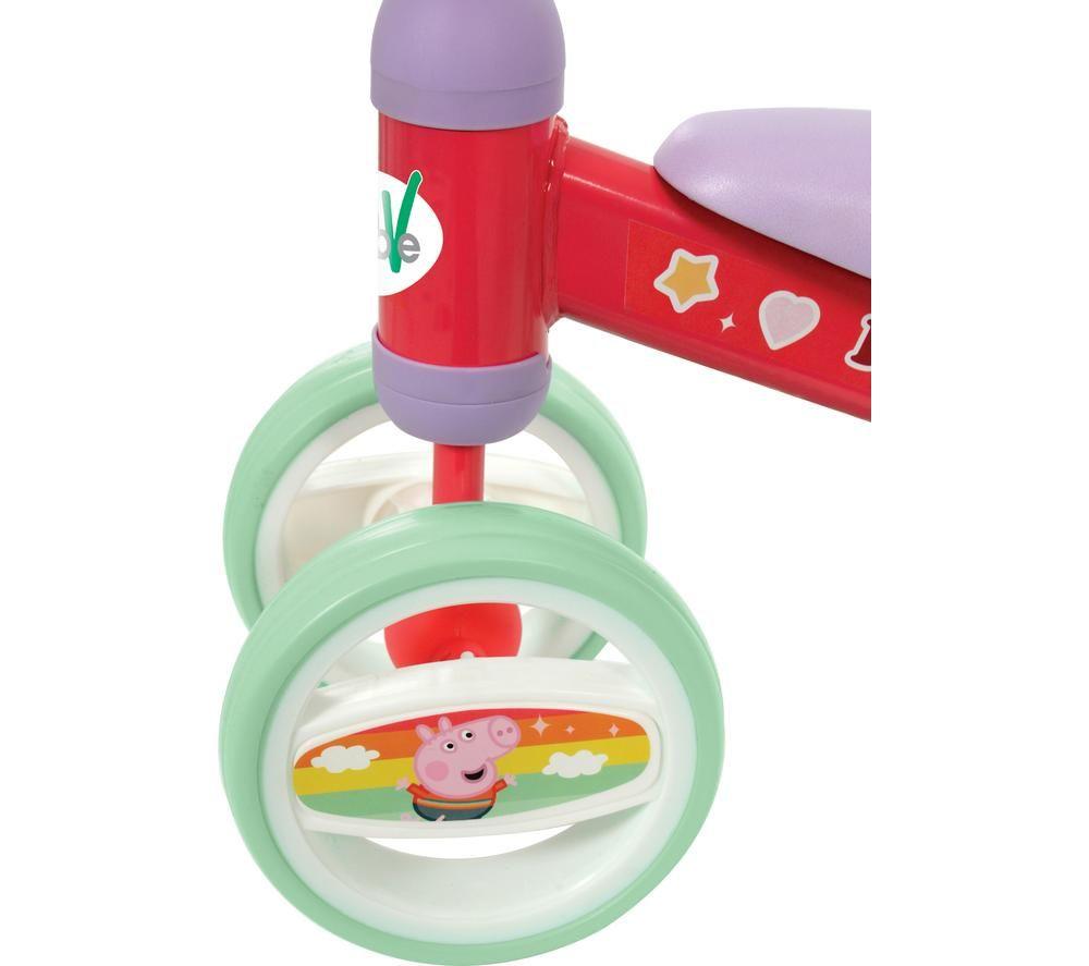 PEPPA PIG Bobble Kids' Ride-On Vehicle - Green & Pink image number 6 of 7