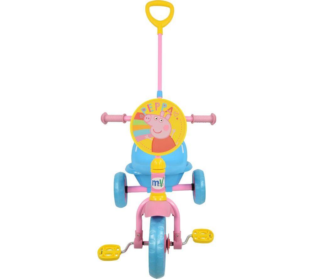 PEPPA PIG M005402 My First Trike Kids' Tricycle - Pink & Green image number 2 of 7