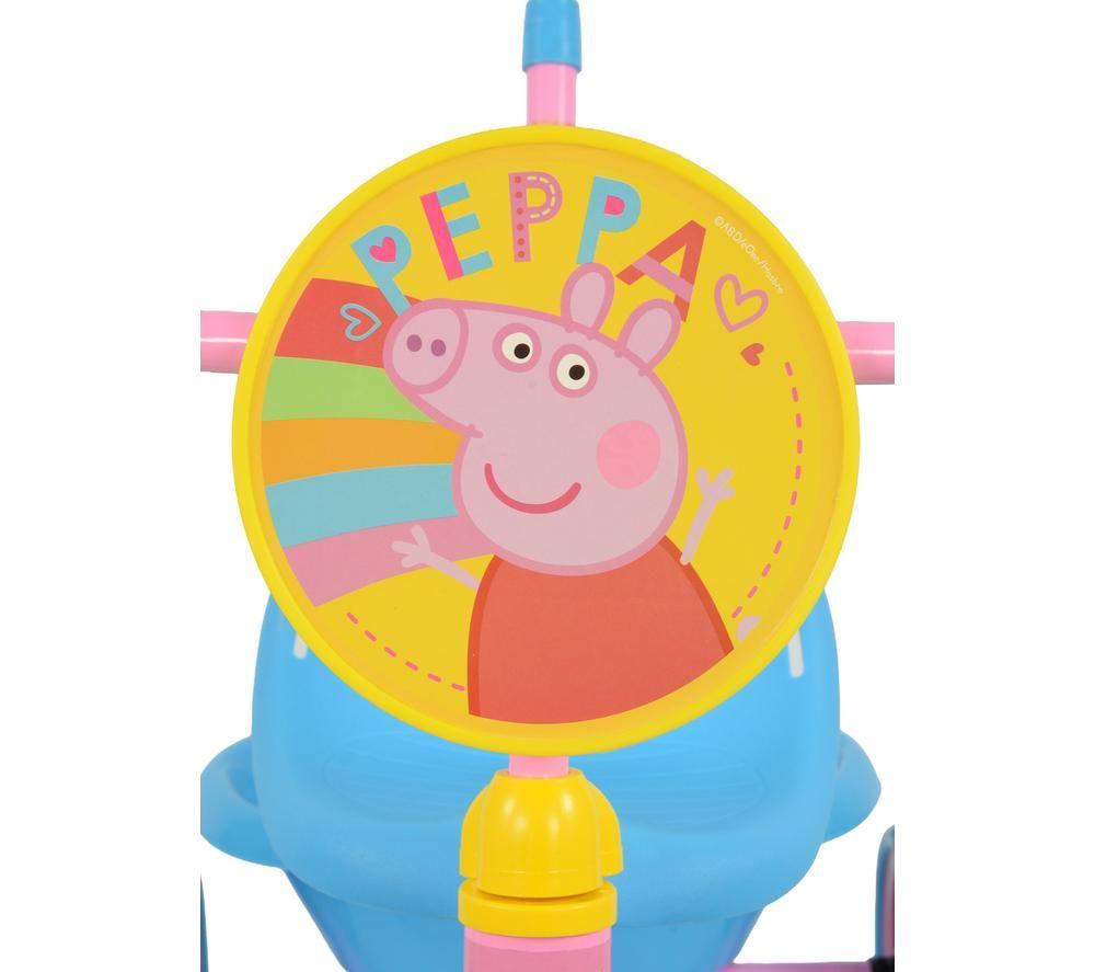 PEPPA PIG M005402 My First Trike Kids' Tricycle - Pink & Green image number 5 of 7