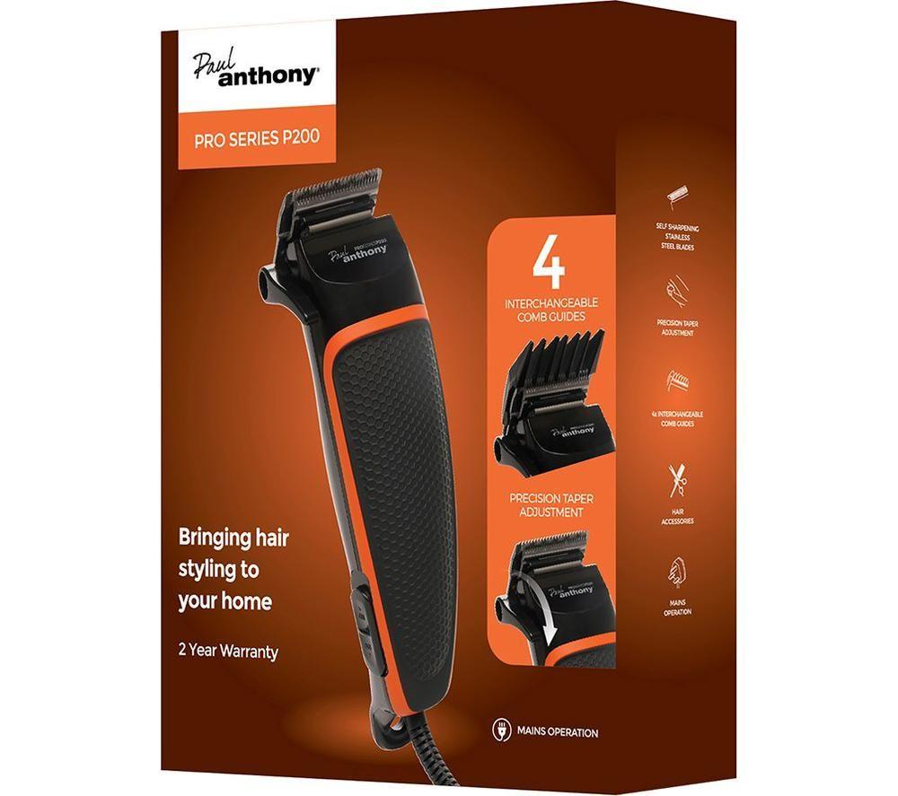 PAUL ANTHONY Pro Series P200 H5124 Hair Clipper - Black image number 4 of 4