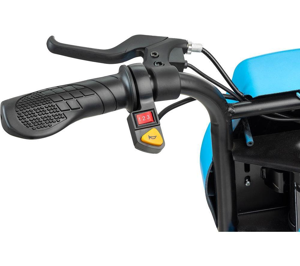 XOOTZ Vortex Kids' Electric Drift Trike - Black & Blue image number 5 of 8