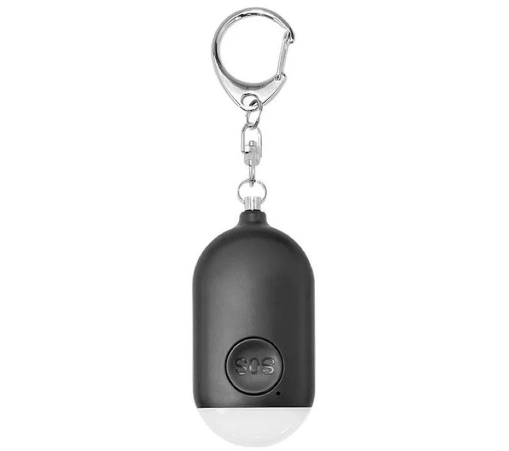 Lifemax Rechargeable Personal Alarm System - Black, Black