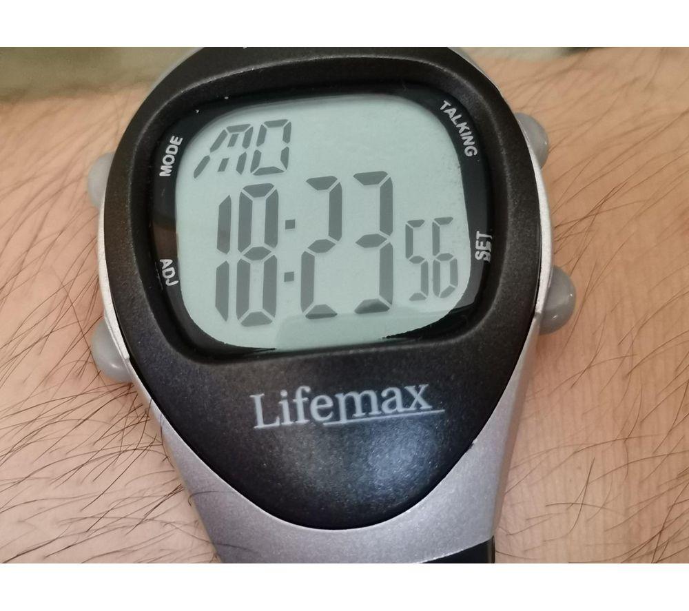 LIFEMAX Talking Big 408 Wristwatch - Black & grey image number 2 of 5