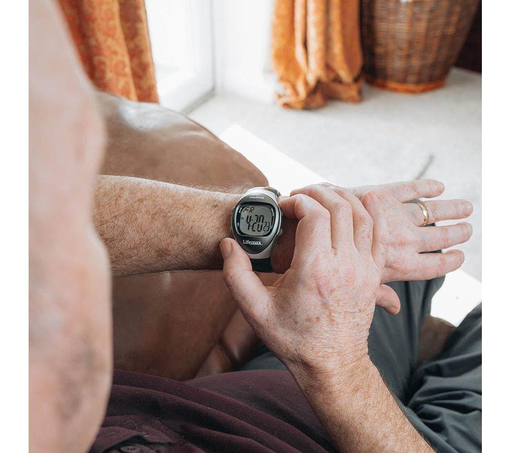 LIFEMAX Talking Big 408 Wristwatch - Black & grey image number 4 of 5