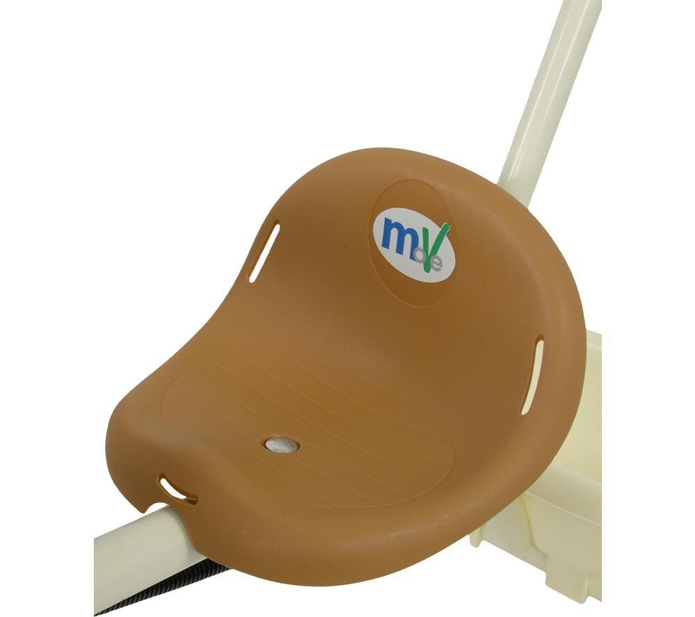 MOVE Steer Along Trike - Brown & White image number 5 of 7