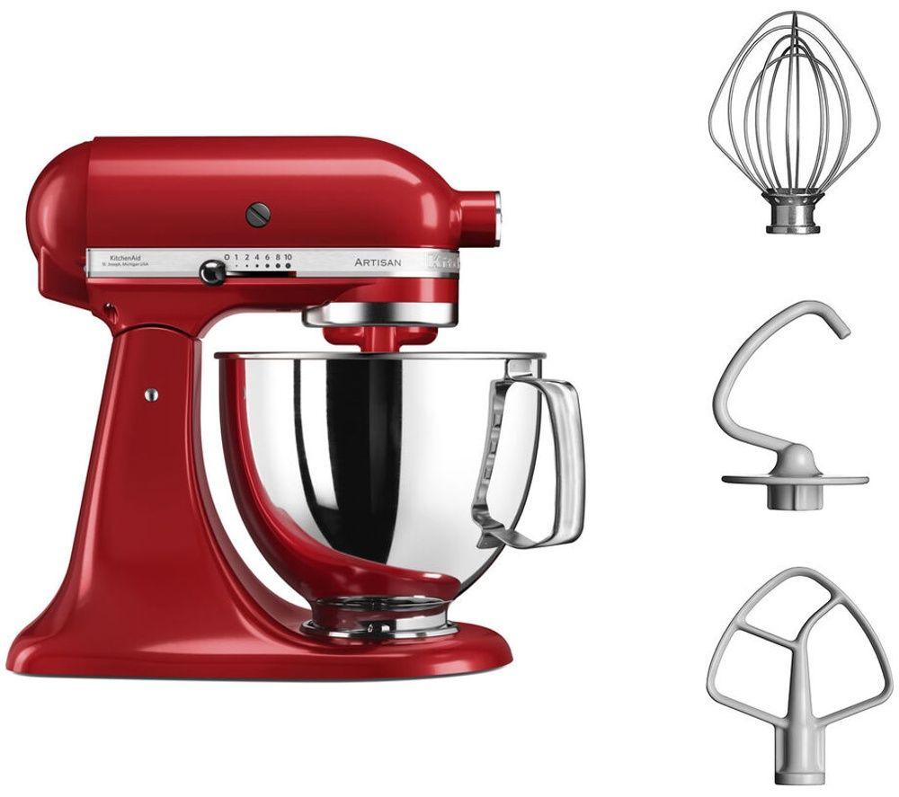 KITCHENAID Artisan 5KSM125BER Stand Mixer - Empire Red image number 3 of 3