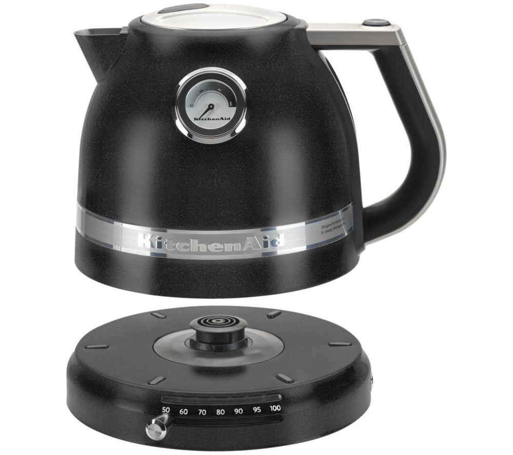 KITCHENAID Artisan Variable Temperature 5KEK1522BBK Jug Kettle - Cast Iron Black image number 2 of 5
