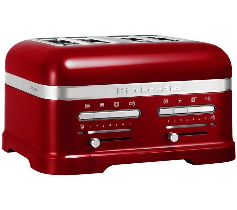 KITCHENAID Artisan 5KMT4205BCA 4-Slice Toaster - Candy Apple image number 3 of 5