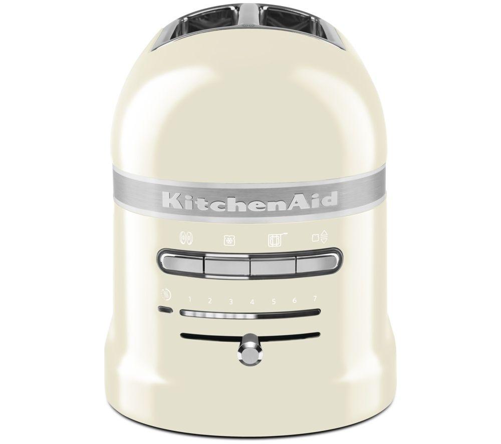 KITCHENAID Artisan 5KMT2204BAC 2-Slice Toaster - Almond Cream image number 2 of 6