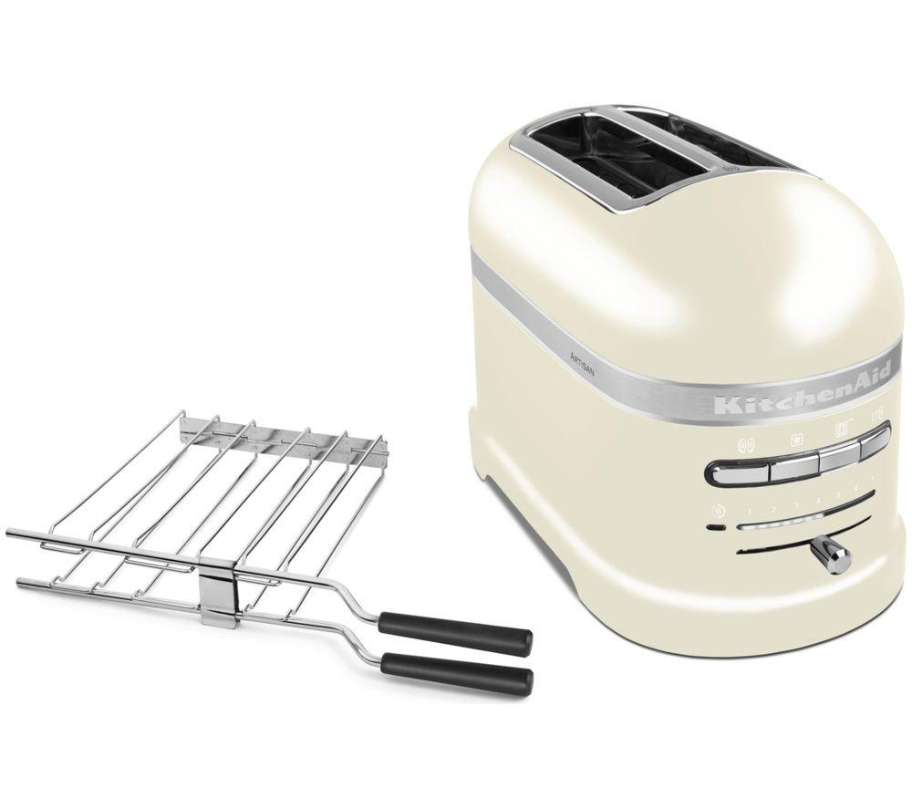 KITCHENAID Artisan 5KMT2204BAC 2-Slice Toaster - Almond Cream image number 3 of 6