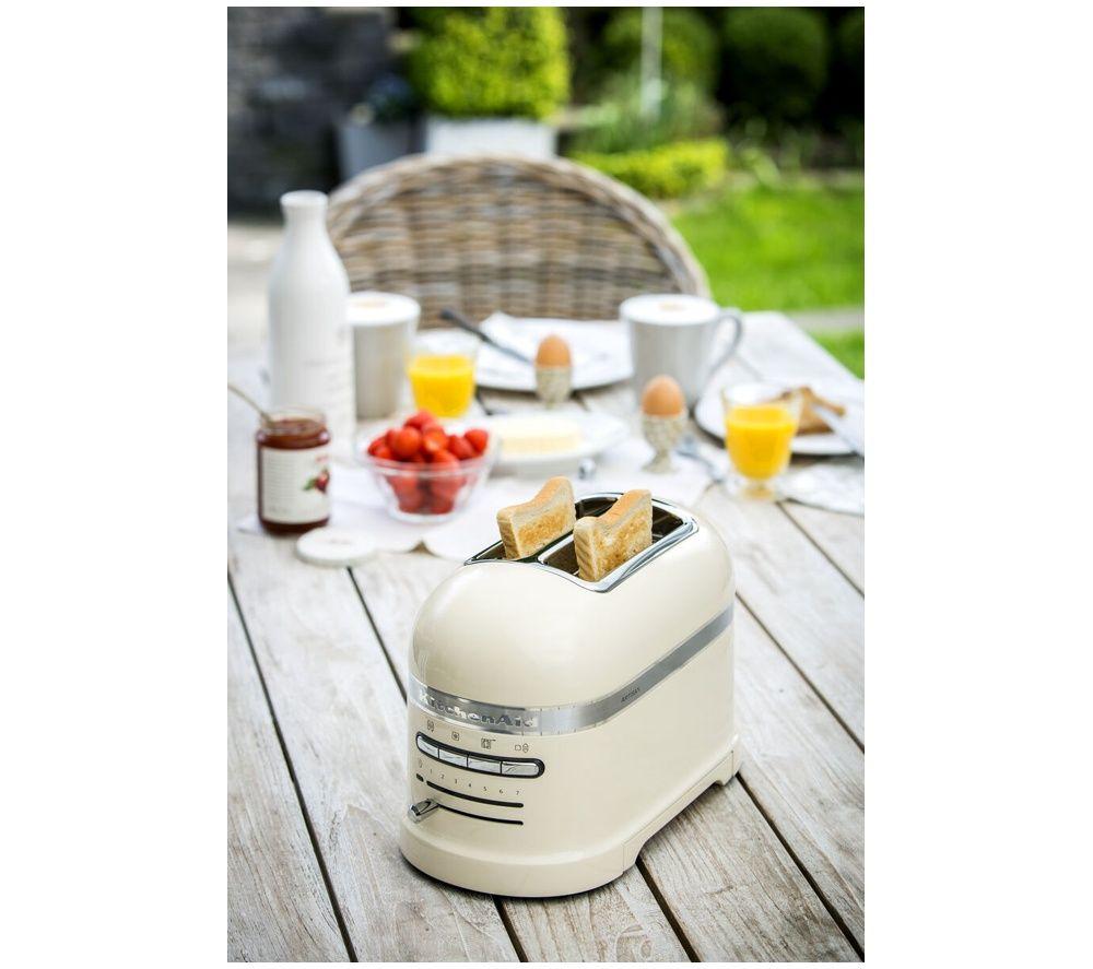 KITCHENAID Artisan 5KMT2204BAC 2-Slice Toaster - Almond Cream image number 4 of 6