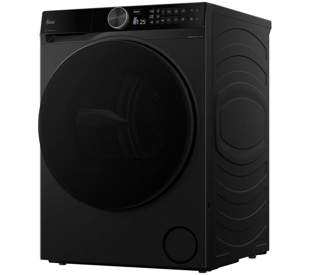 HOOVER Pro Dry Series 7 HBQ 10N4BJX-80 WiFi-enabled 10 kg Heat Pump Tumble Dryer - Matte Black image number 2 of 5