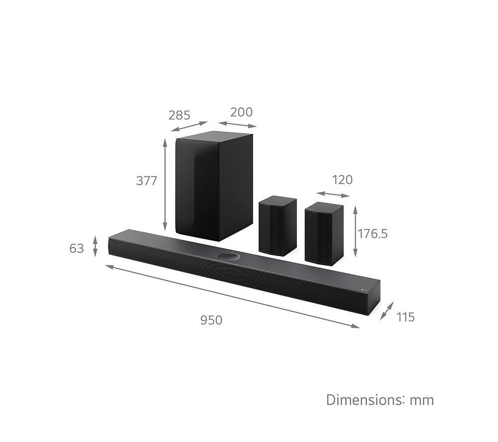 LG C6 83" OLED AI 4K HDR Smart TV 2026 (OLED83C64LA) & US70TR 5.1.1 Wireless Sound Bar with Dolby Atmos Bundle image number 7 of 9